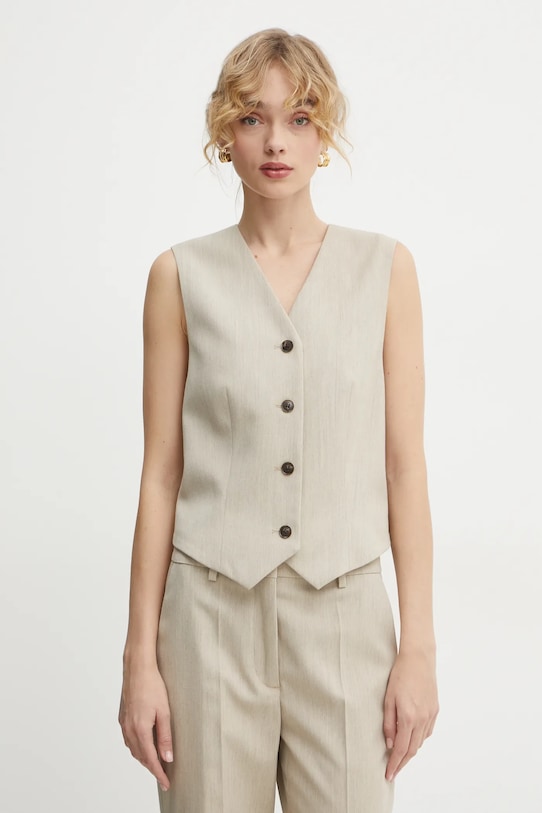 

Жилет OCCA By Malene Birger, бежевый