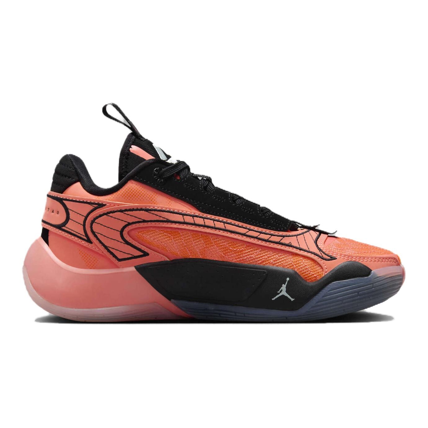 Кроссовки Jordan Luka 2 Bright Mango GS, черный — фото 2
