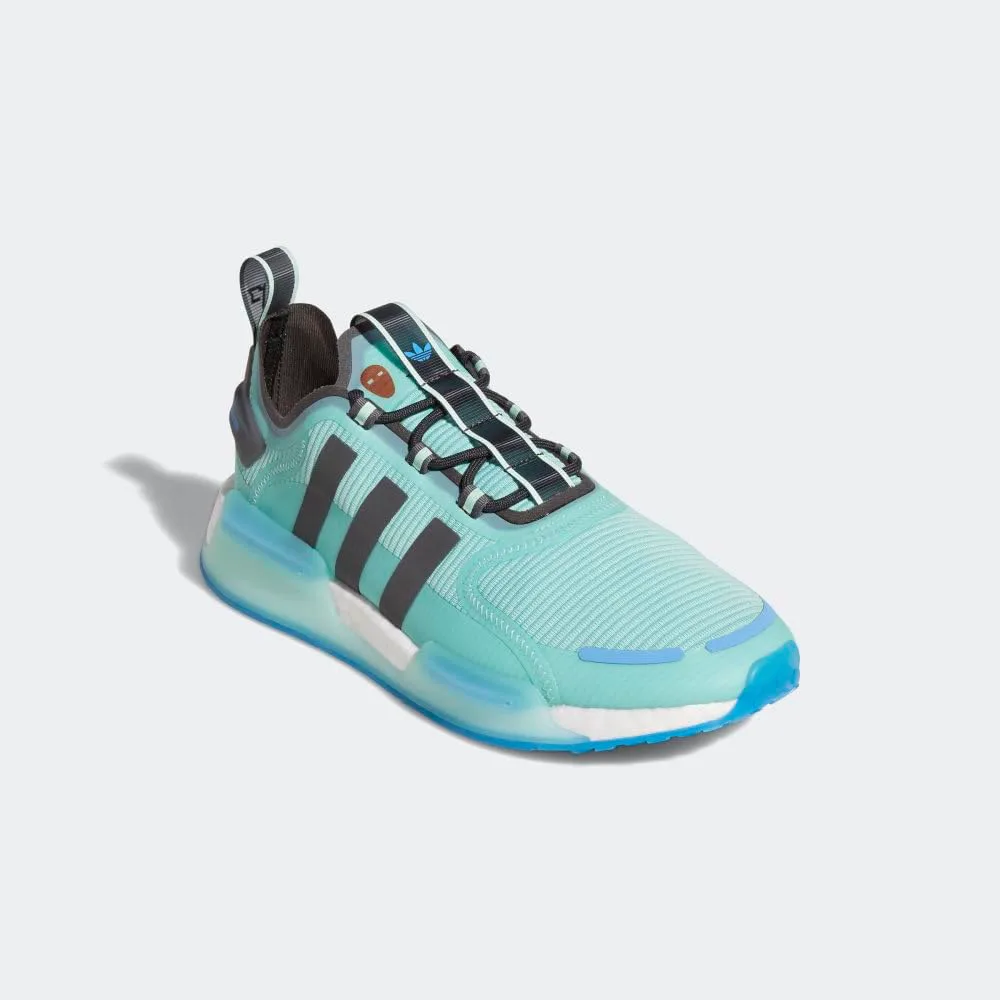 Мужские кроссовки Adidas NMD_V3, зеленый/мятный — фото 4