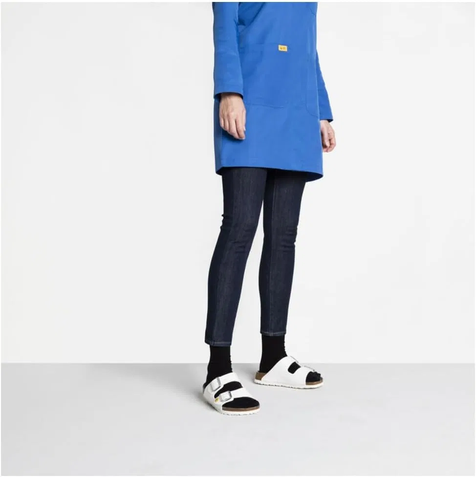Рабочие ботинки BIRKENSTOCK Arizona ESD унисекс, антистатические, Birko-Flor, белые — фото 2