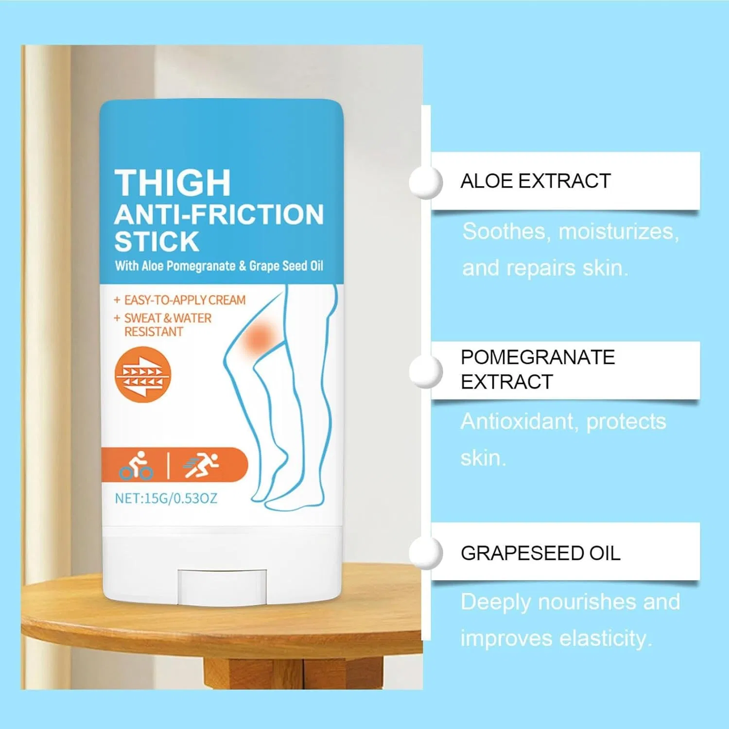 Крем-стик от натирания кожи Generisch, 1 Piece. — фото 4
