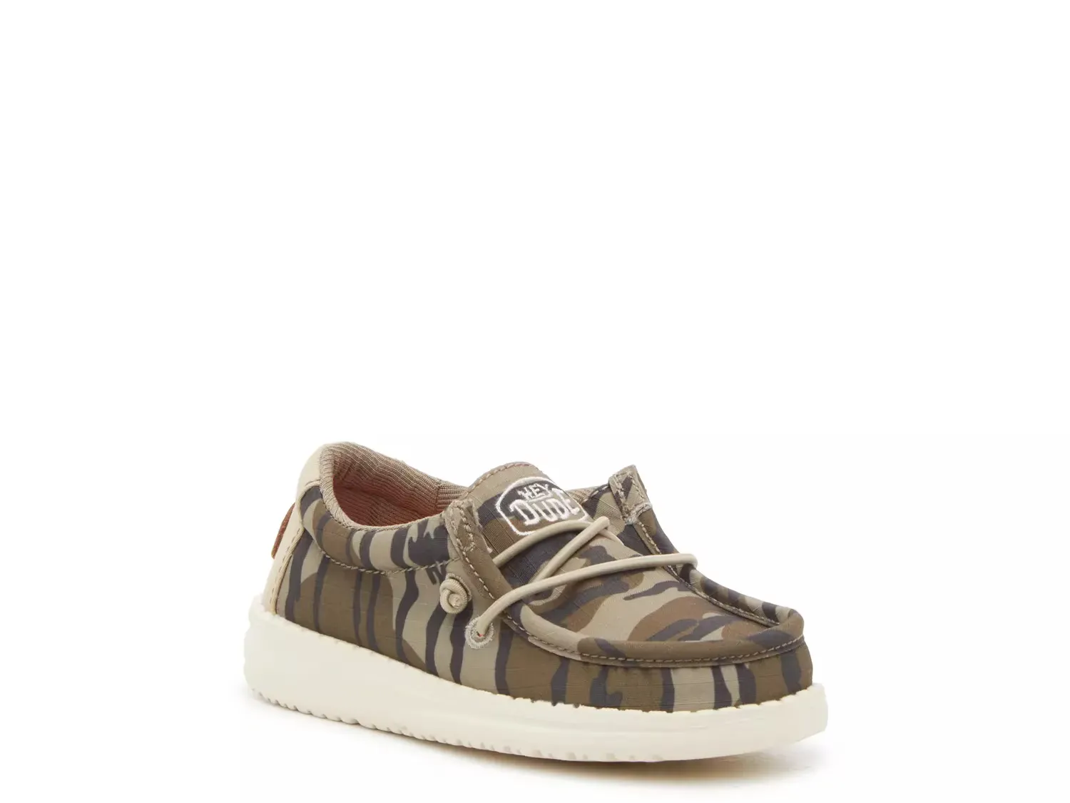 

Слипоны Wally - детские Heydude, Green/Black Camo Print