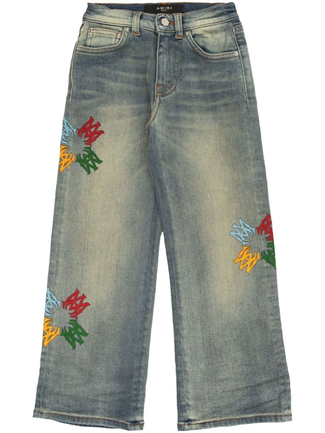 

Джинсы с логотипом AMIRI KIDS, синий