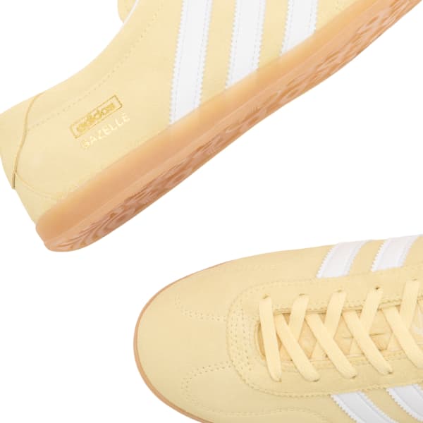 Кроссовки Gazelle lo pro Adidas, Yellow , White & Gum — фото 3
