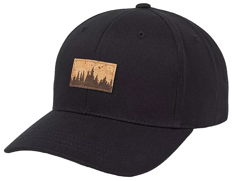 

Мужская шляпа Tentree с пробковой нашивкой из можжевельника, цвет Meteorite Blck/Cork Patch