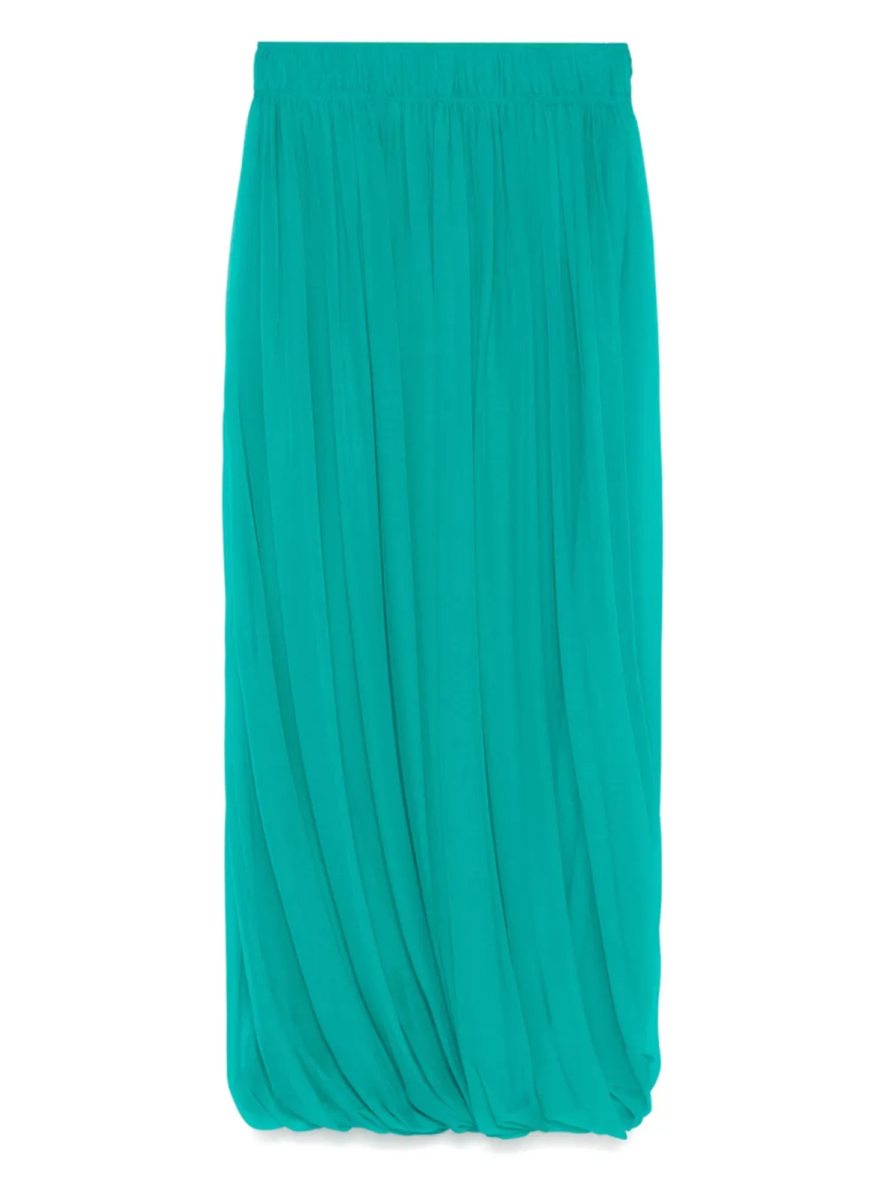 

Юбка длинная шелковая Alberta Ferretti, зеленый