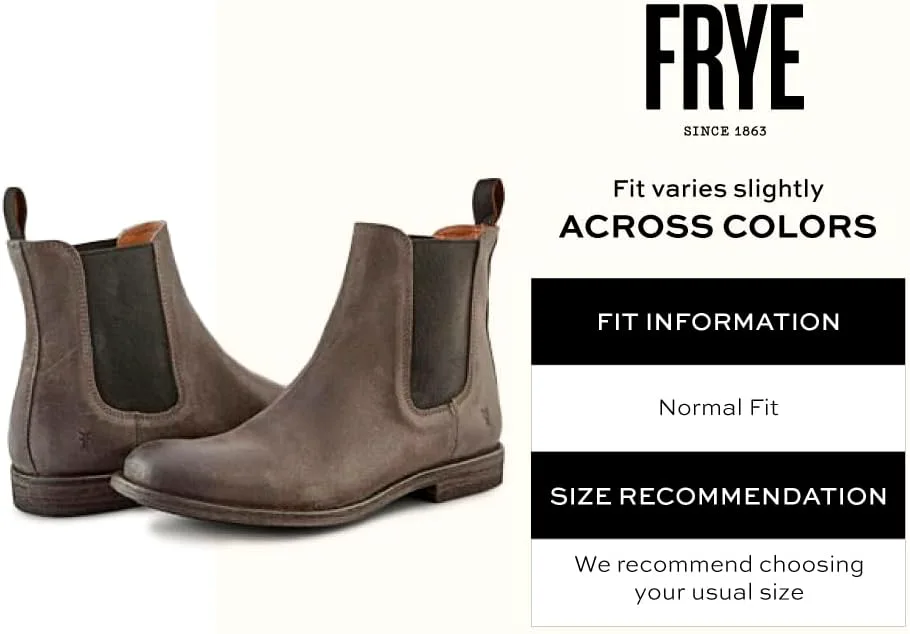 Мужские ботинки Frye Tyler Chelsea с гибкой конструкцией Блейк, эластичными боковыми панелями, удобной стелькой и полной кожаной подкладкой - высота голенища 6 дюймов — фото 2