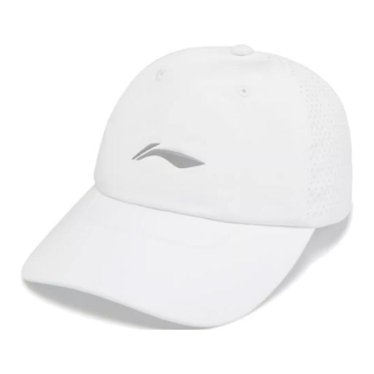 

LINING Бейсболка унисекс белая, White