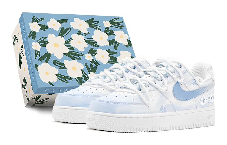 

Женские кроссовки для скейтбординга Nike Air Force 1, Sky Blue