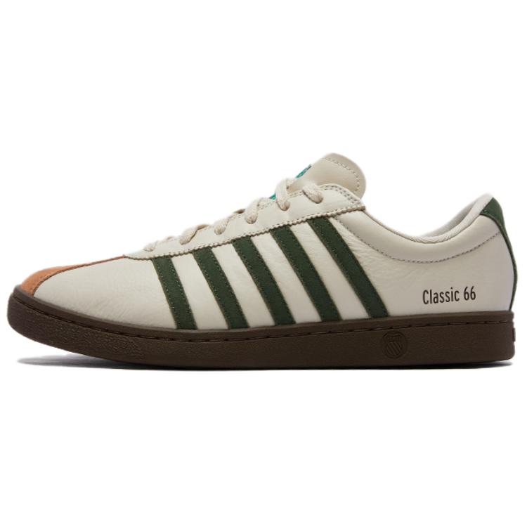 

Kswiss classic 66 устойчивые к истиранию дышащие поддерживающие низкие скейтерские кроссовки unisex K·SWISS, зеленый