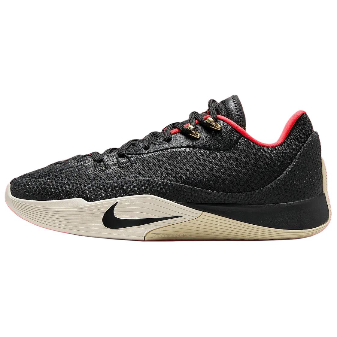 

Nike Баскетбольные кроссовки ST Flare, износостойкие, винтажные, низкие, мужские, черные