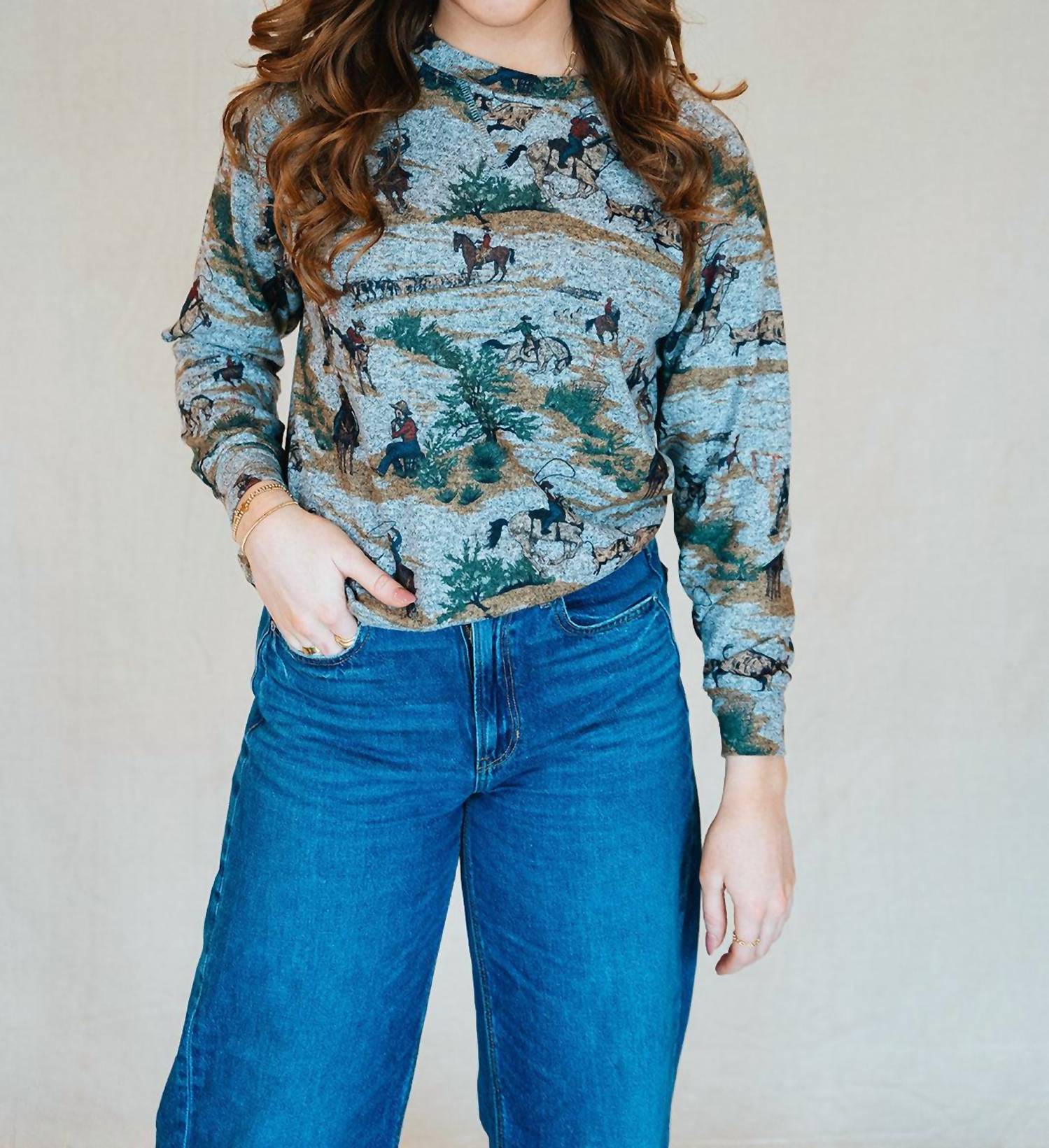 

Свитшот с надписью "Будь мужиком" в сером цвете TASHA POLIZZI, серый