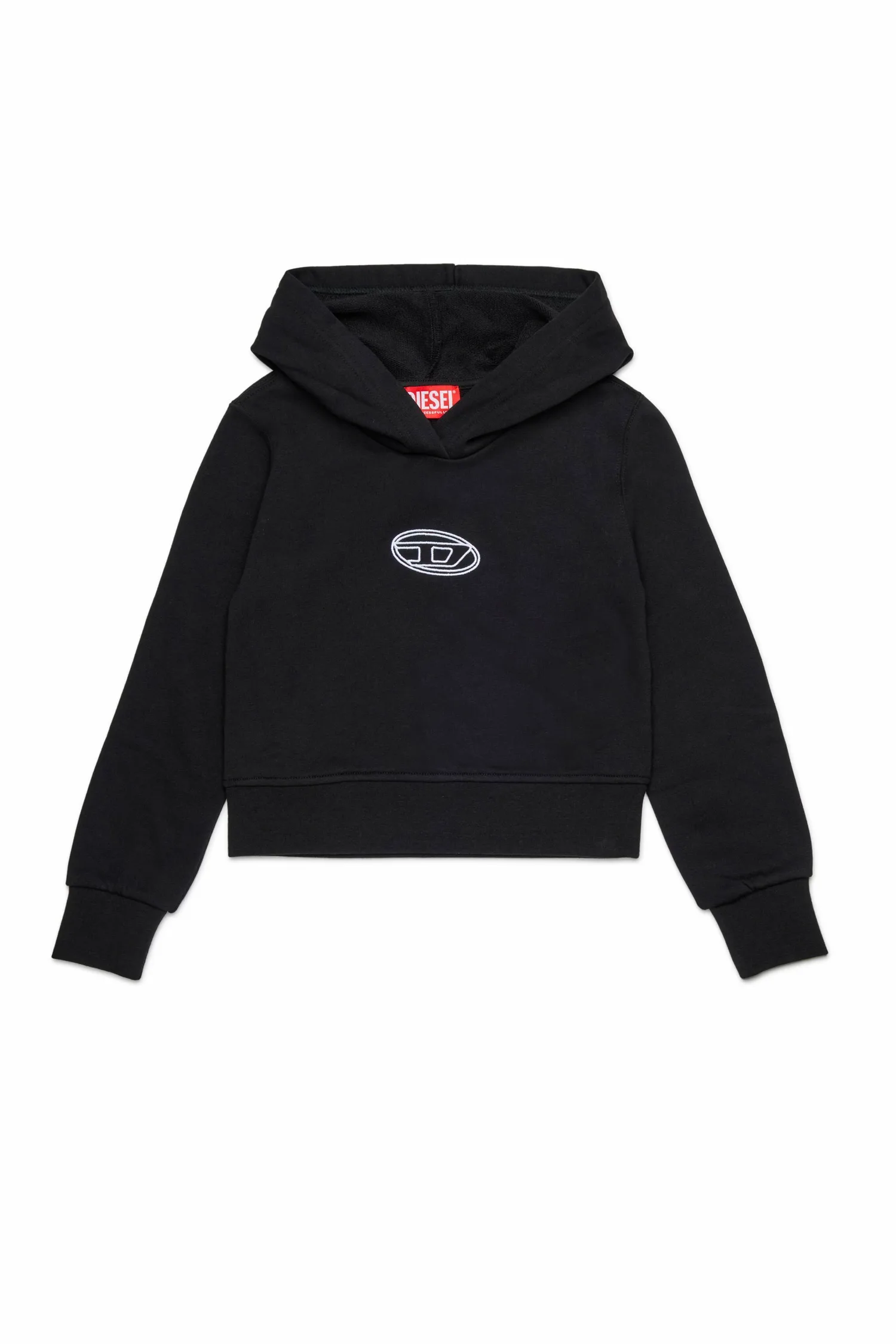 Детская толстовка с капюшоном SASYHOOD Diesel, black