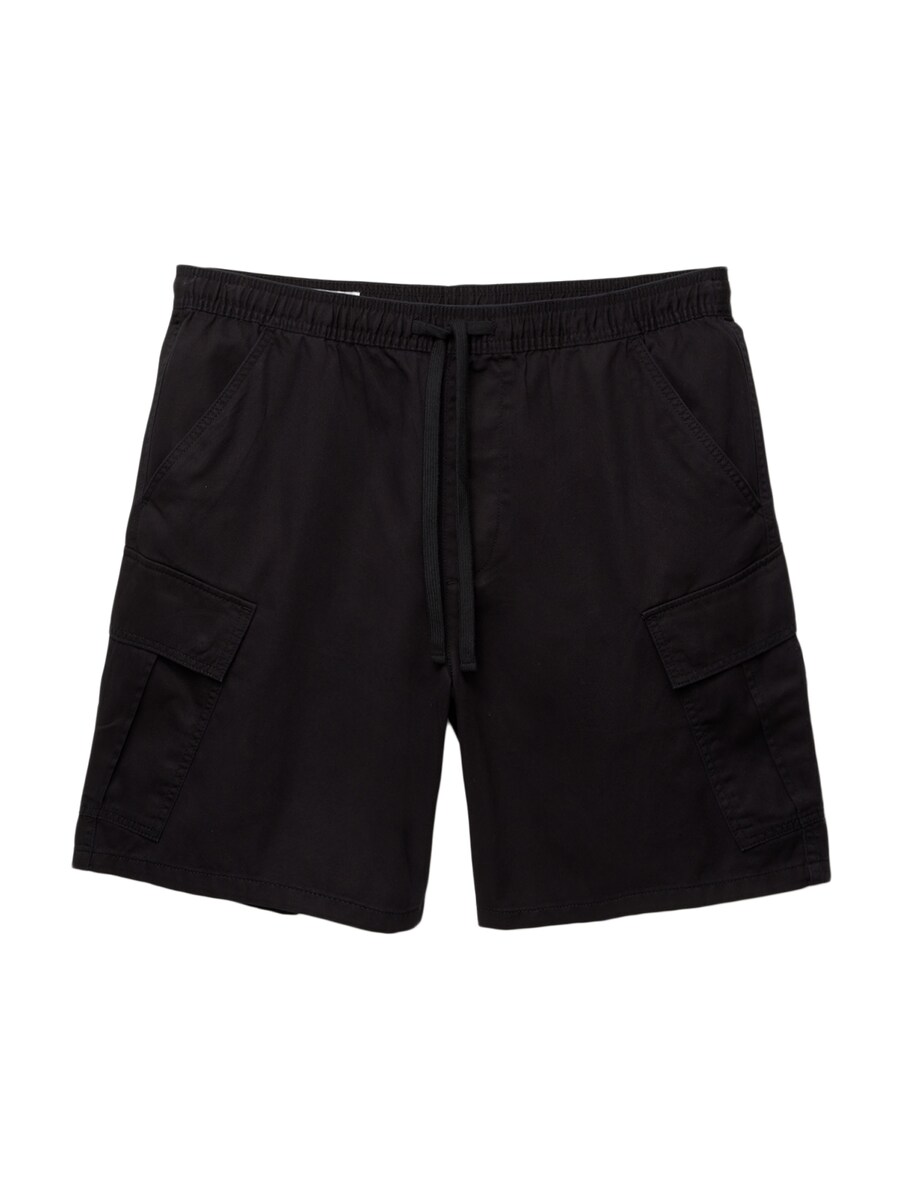 

Свободные брюки-карго Pull&Bear, черный