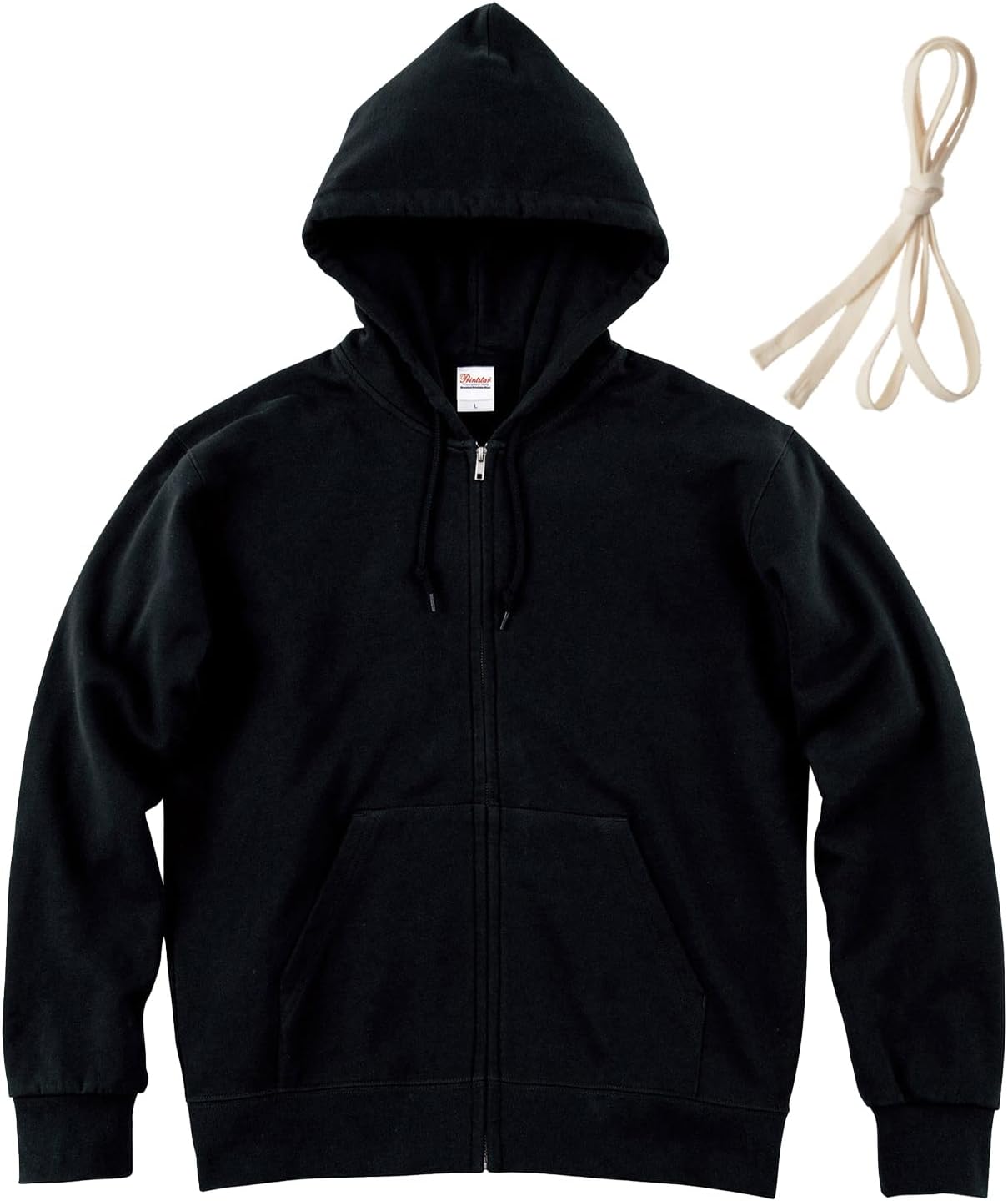 

Мужская толстовка Printstar 00189-NNZ, 273 г, на флисовой подкладке, стандартный капюшон с застежкой-молнией, черный