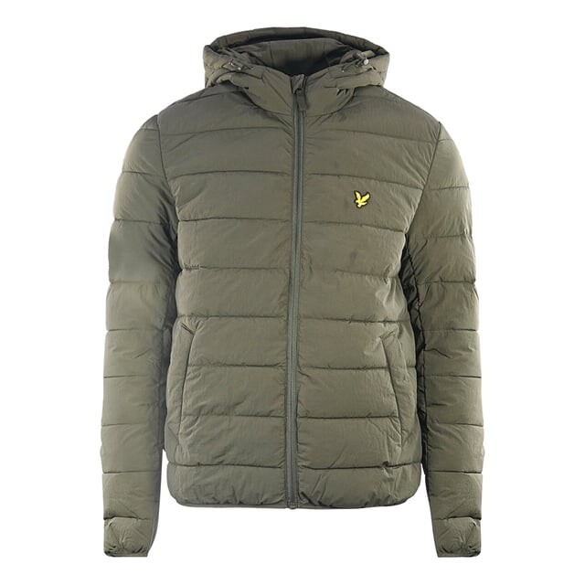 

Легкая пуховик Lyle & Scott, зеленый