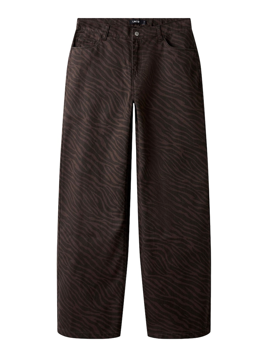 

Широкие брюки LMTD, коричневый/темно-коричневый