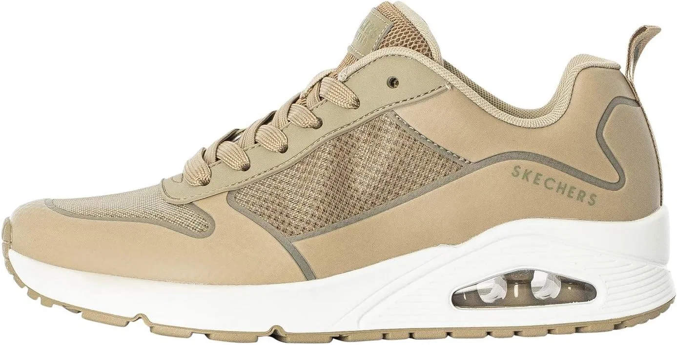 Мужские кроссовки Skechers UNO Sol, Taupe Tpu Hot Melt Mono Mesh Trim — фото 2