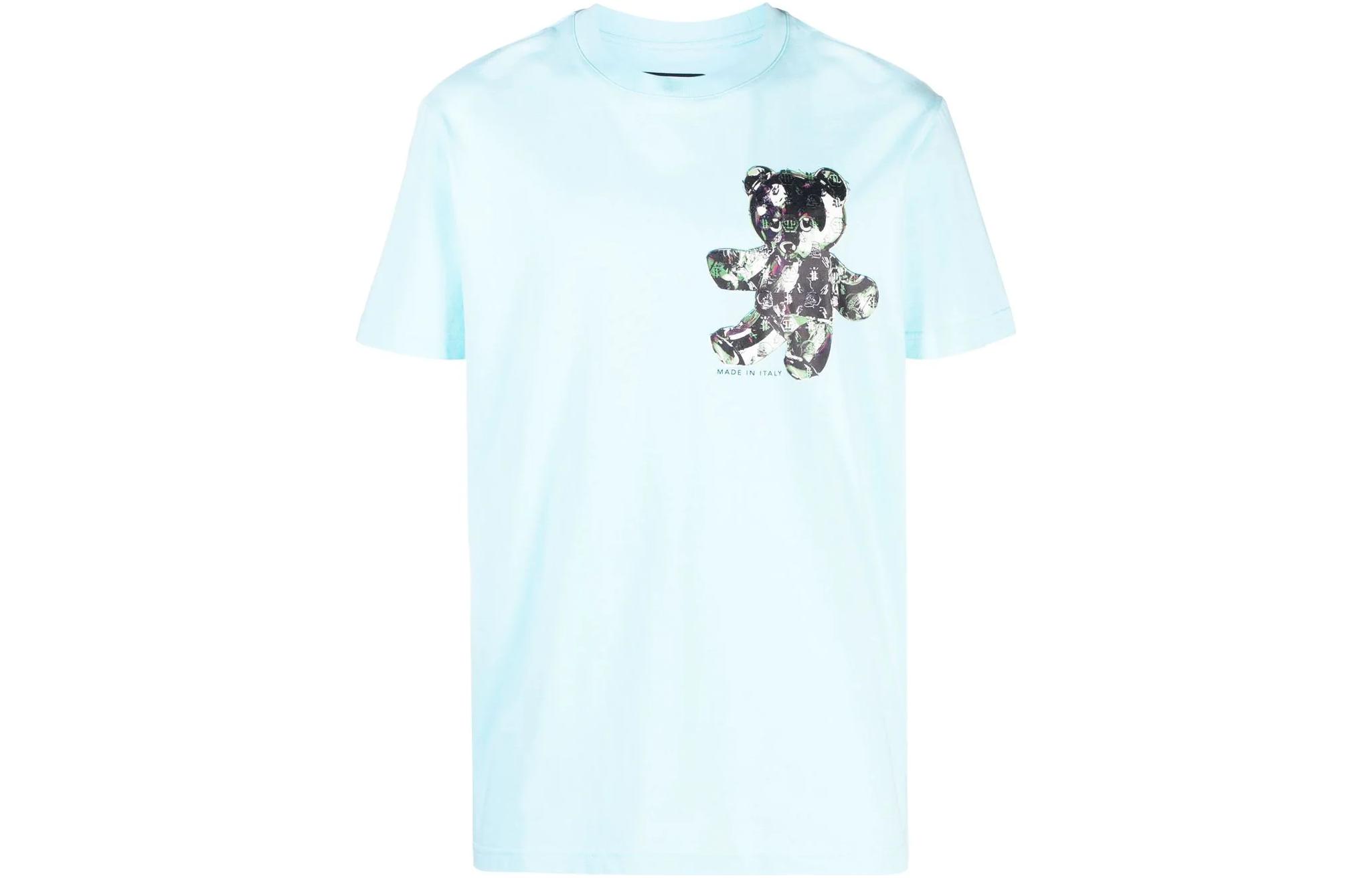 

Футболка из хлопка Skully Gang PHILIPP PLEIN, черный