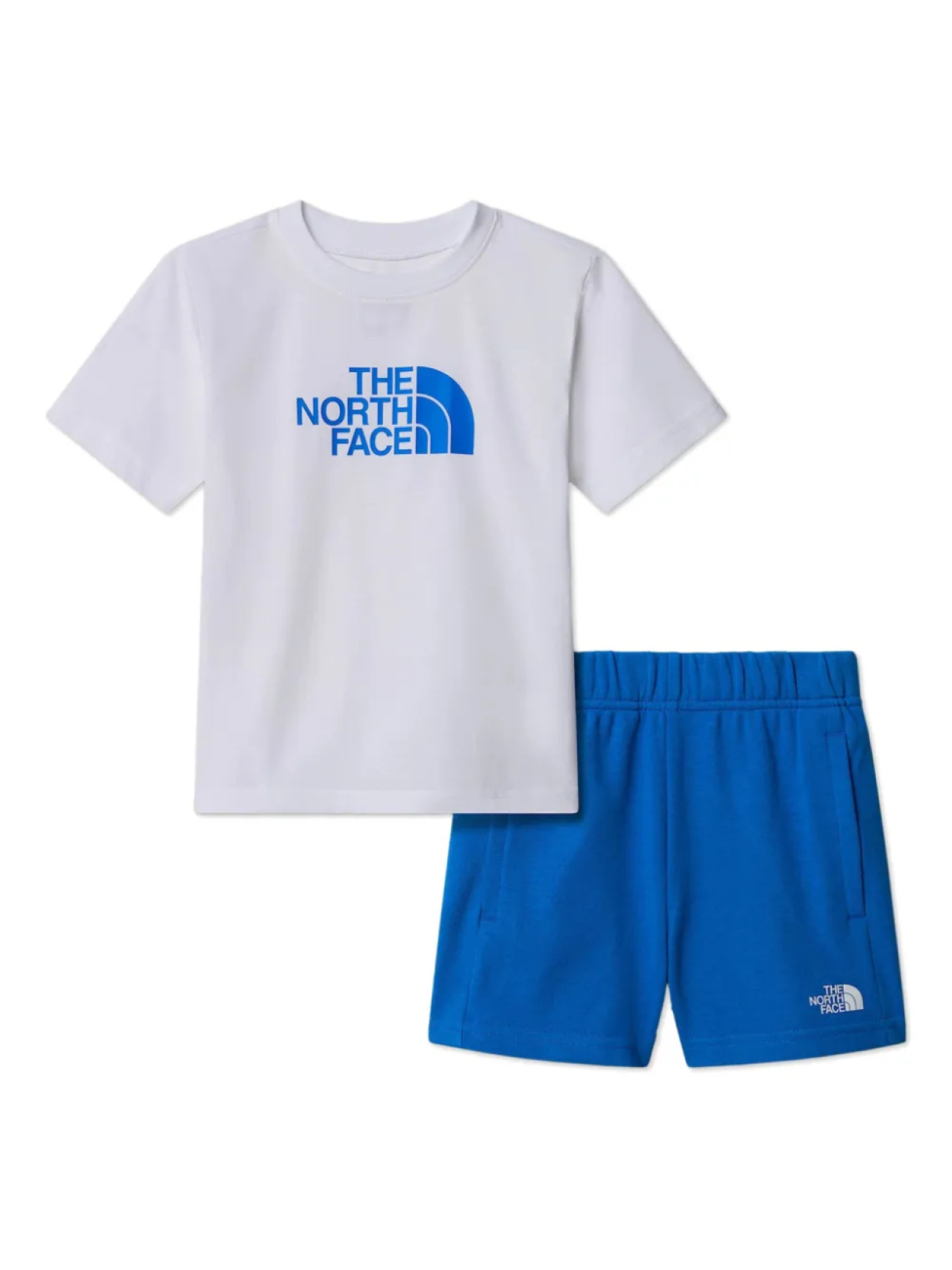 

Детские хлопковые шорты The North Face (комплект из двух штук) The North Face Kids, синий