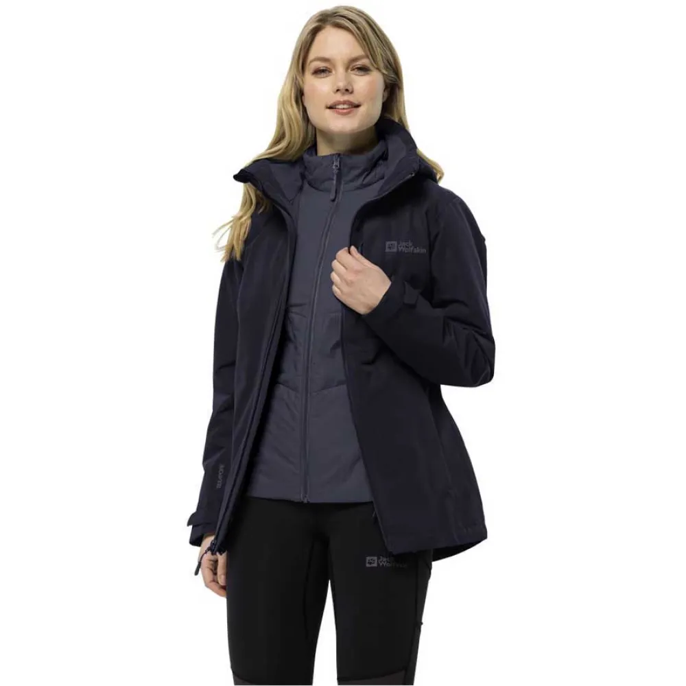 

Куртка Jack Wolfskin Bergland 3In1, черный