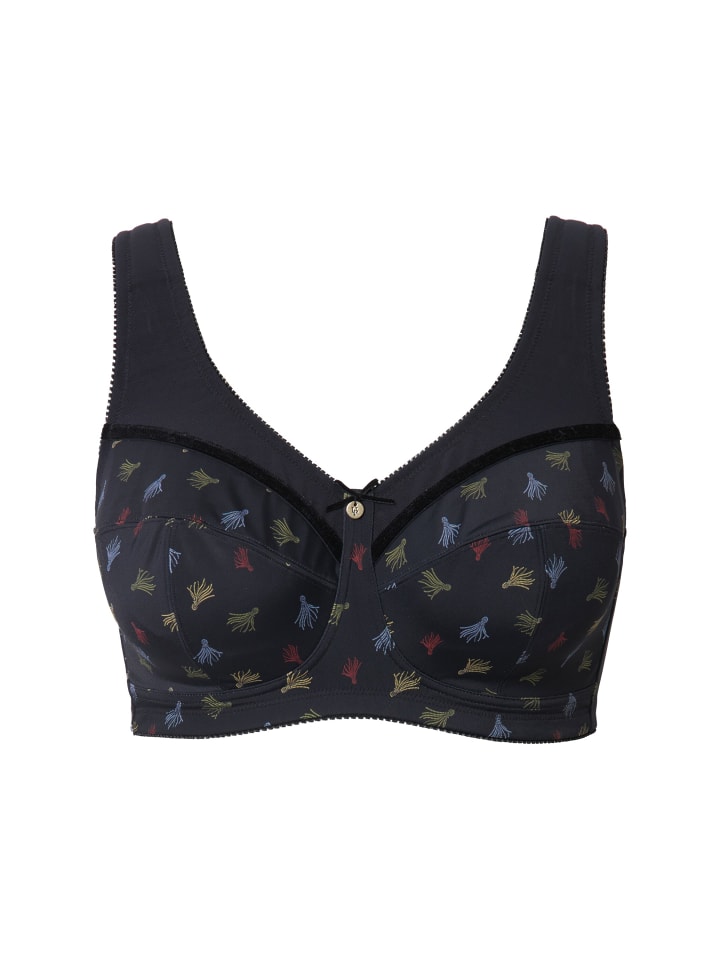 

Бюстгальтер на косточках Ulla Popken, черный