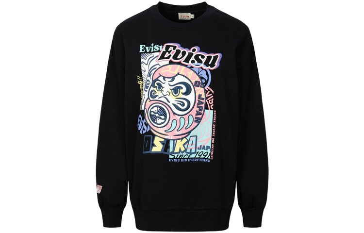 

Толстовка женская черная Evisu