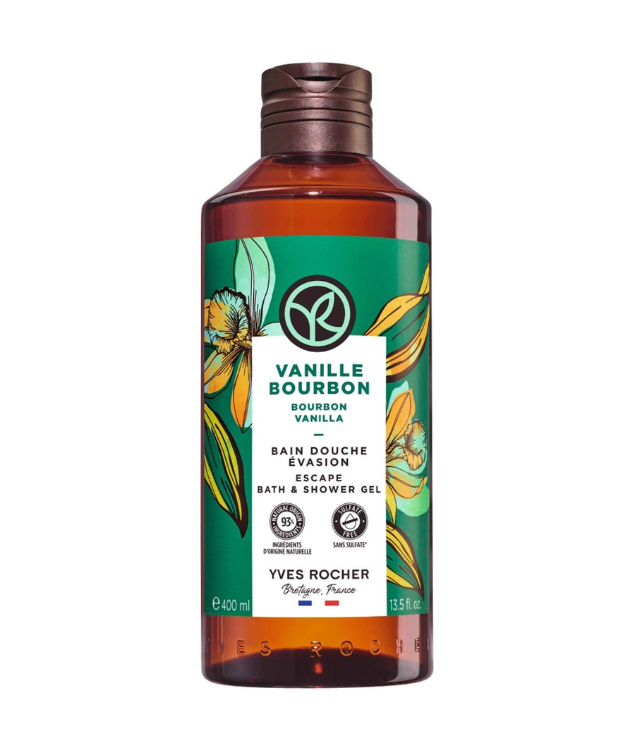 

Гель для душа Yves Rocher Vanille Bourbon Duschbad, 400 ml