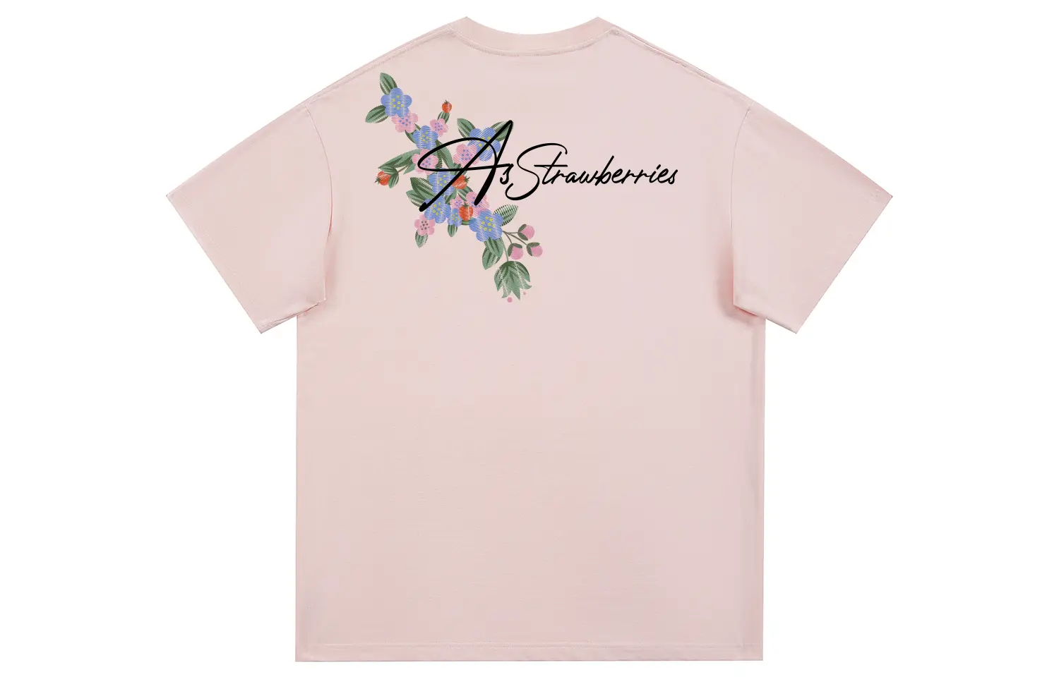 

Футболки унисекс с круглым вырезом, умеренно прямой крой Disney, [upgraded cotton version]розовый-dt01