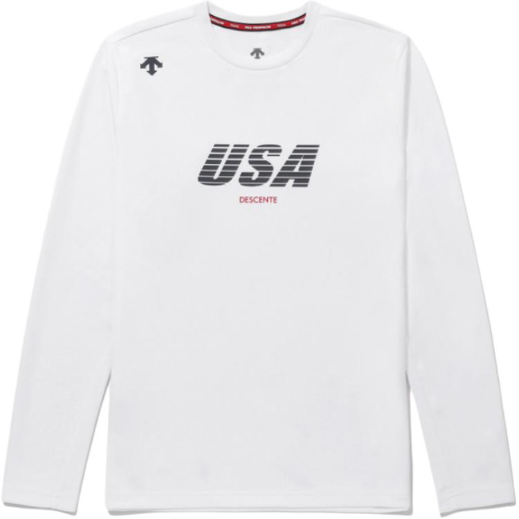 

Футболка для тренировок мужская DESCENTE, белый