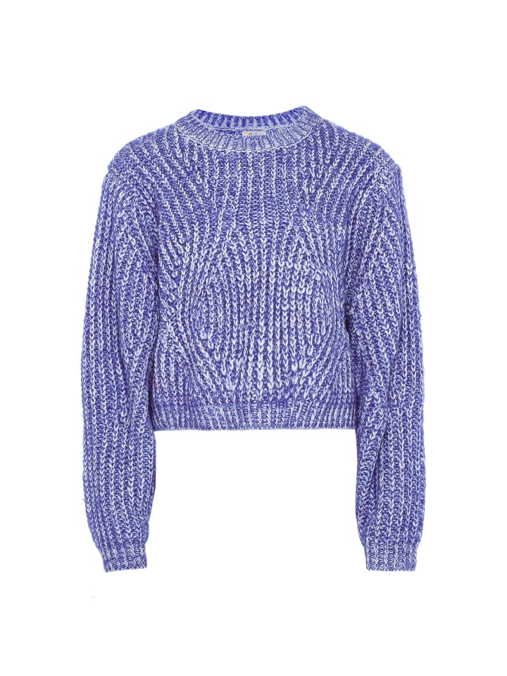 

Женский свитер королевского синего цвета IZIA