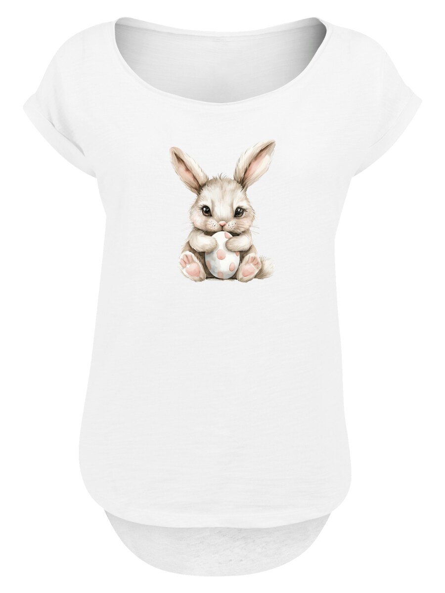 

Рубашка F4NT4STIC Niedlicher Osterhase mit Ei, белый