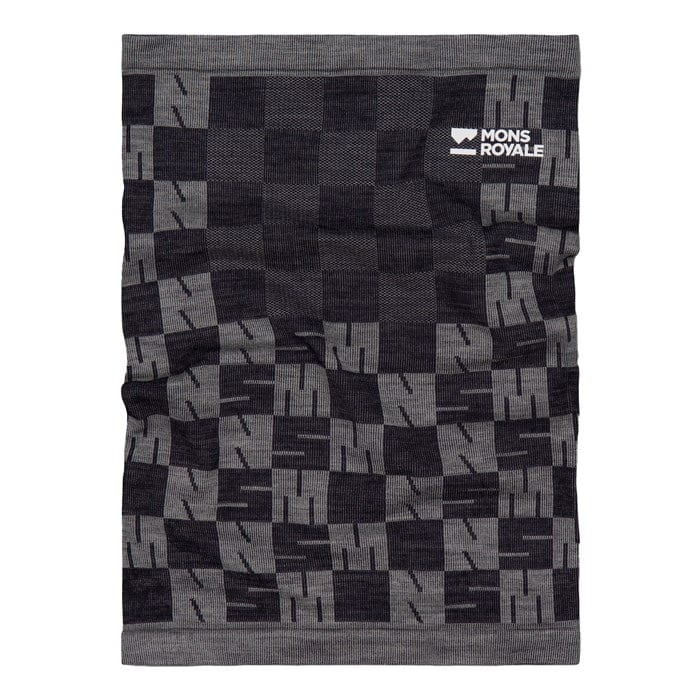 

Бесшовный шейный платок Ascender из шерсти мериноса Mons Royale, Dried Sage/Black