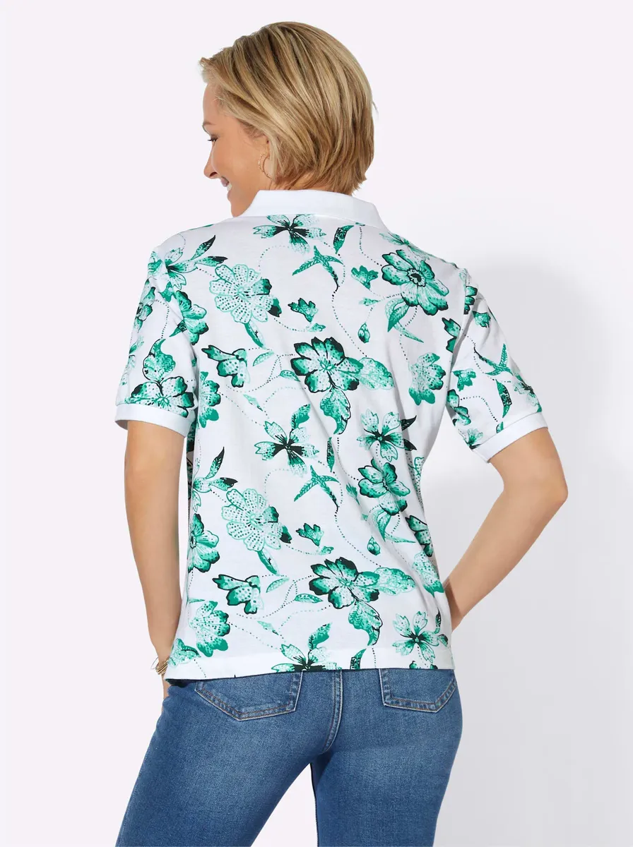 

Рубашка-поло Classic Basics "Shirt", изумрудный