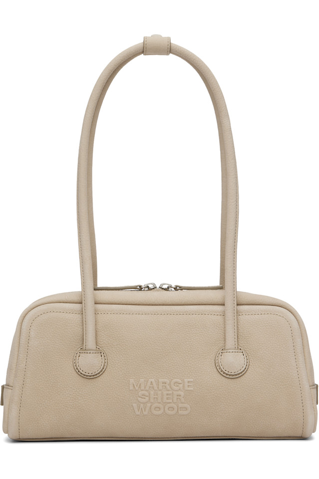 

Margesherwood Бежевая мягкая сумка Boston Ew
