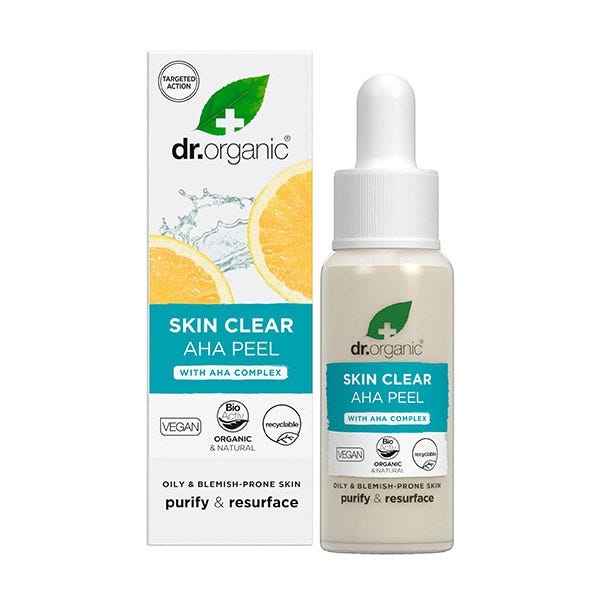 

Очищающий скраб для лица DR. ORGANIC Skin Clear Aha Peel, 30 мл