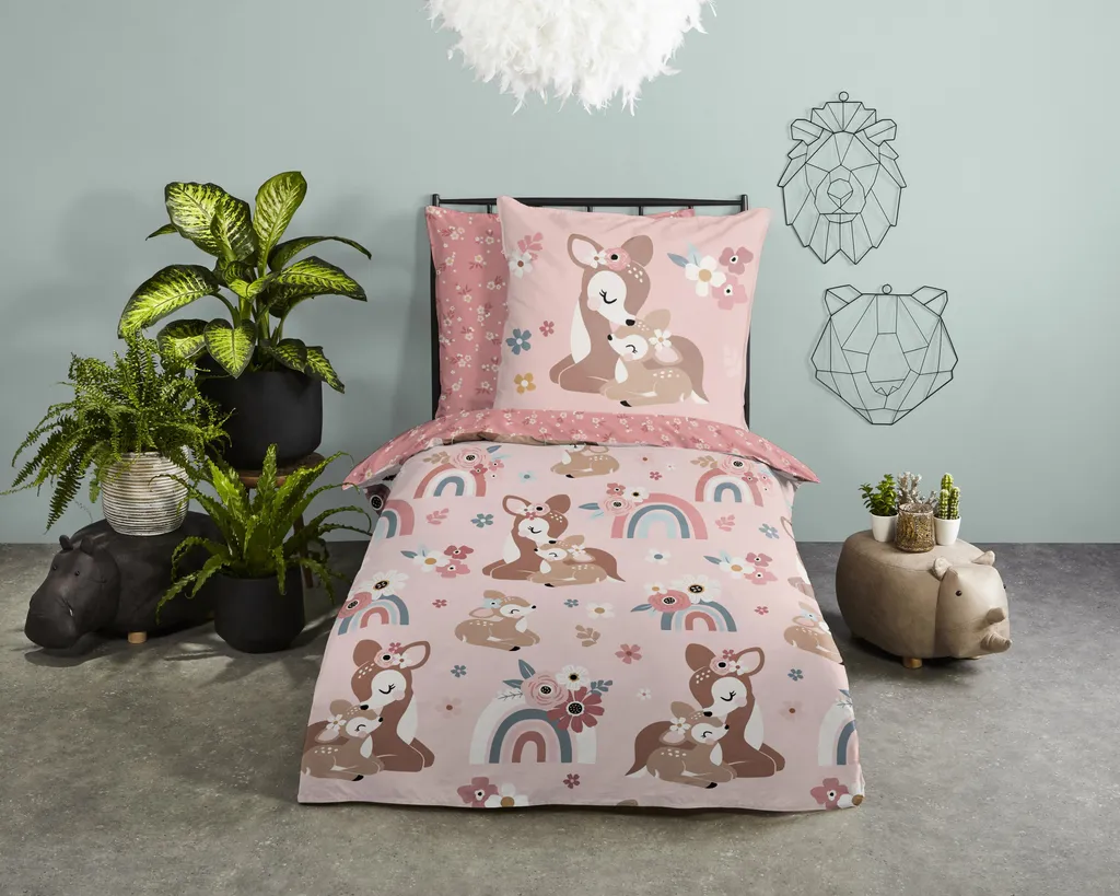 

Пододеяльник Muller Textil, розовый