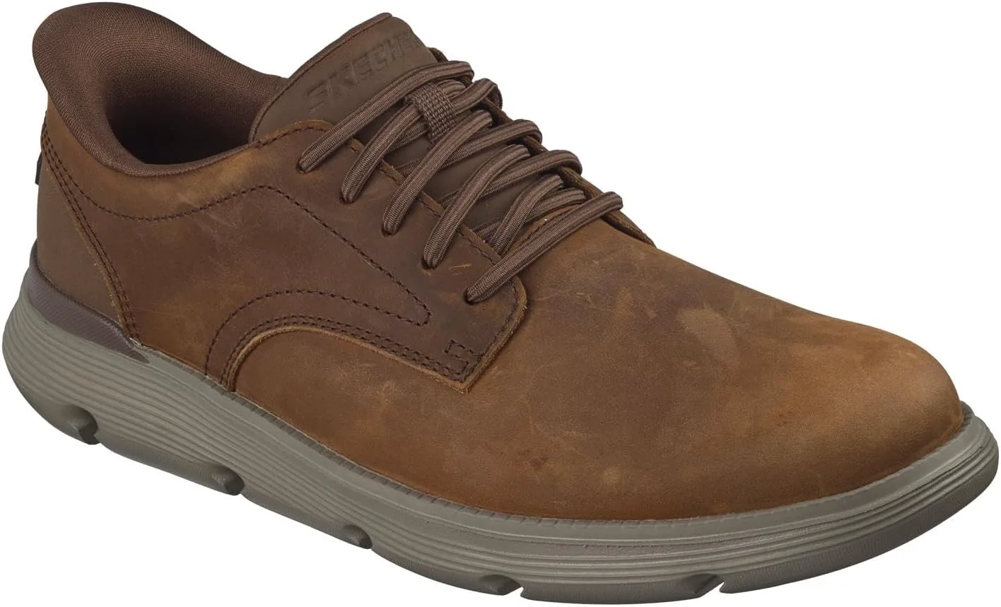 Мужские кроссовки Skechers Garza - Clive, темно-коричневый