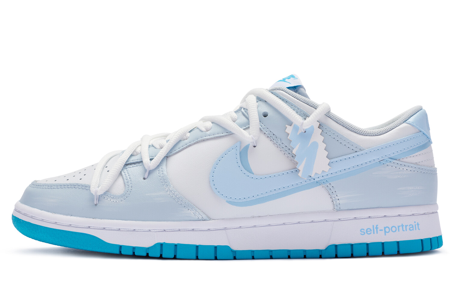 

Кроссовки Nike Dunk Skateboard Shoes Men Low-Top Blue White