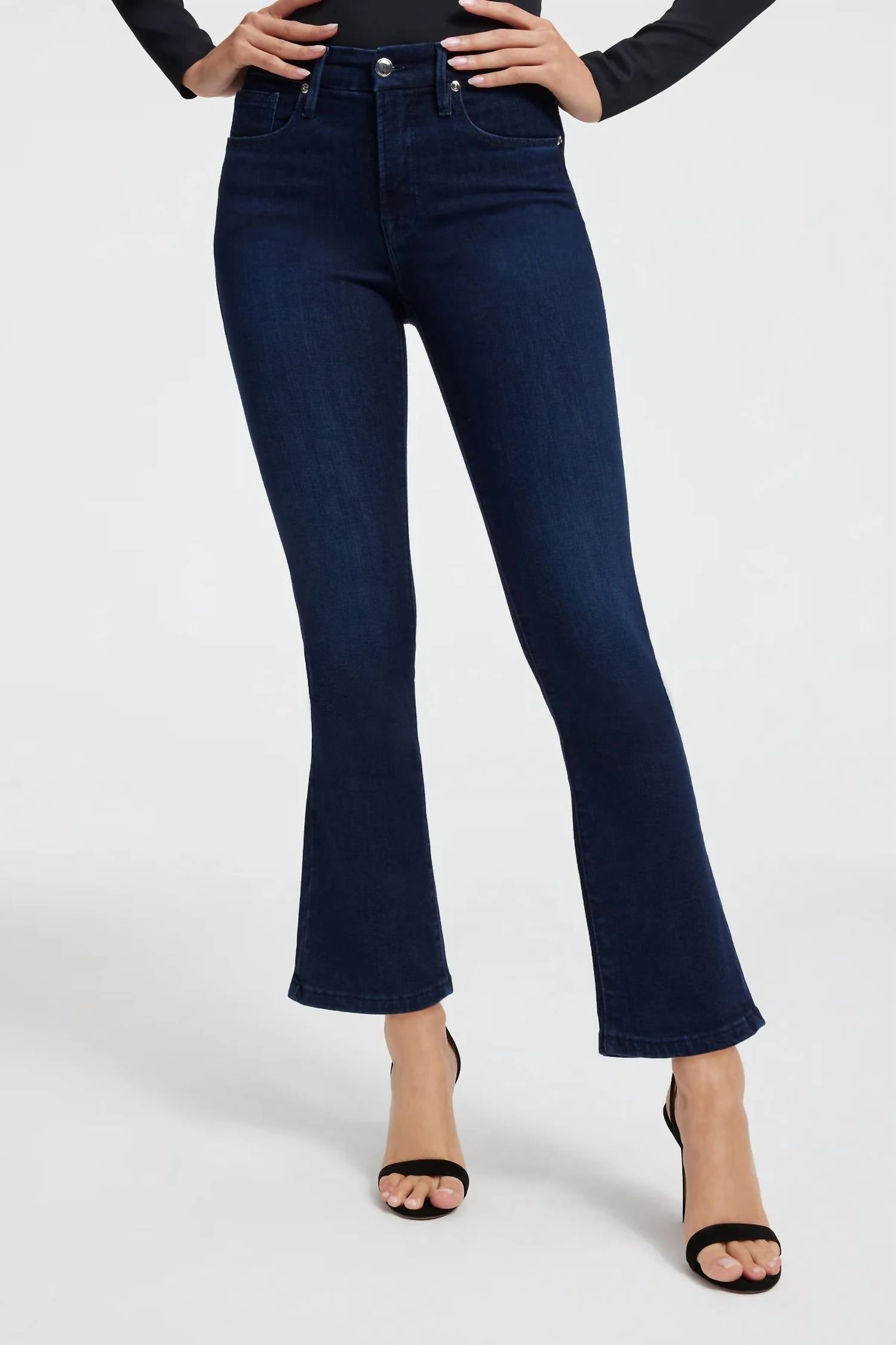 

Джинсы Good Legs Straight в синем цвете224 GOOD AMERICAN