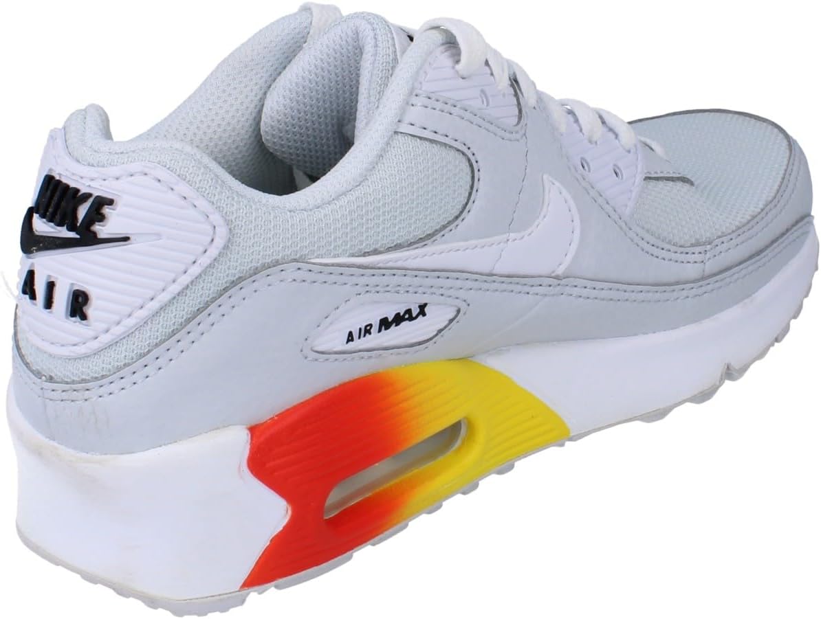 Кроссовки Nike Kid's Air Max 90 LTR, белый/серый — фото 3