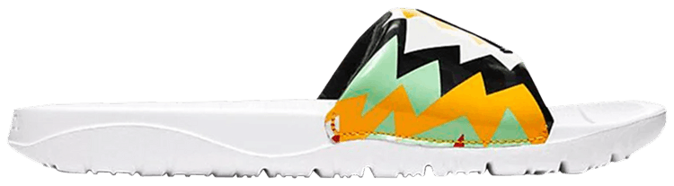

Шлепанцы Air Jordan Jordan Break Slide GS 'White Multi-Color', белый