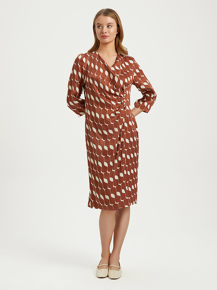 

Платье до колена BGN, цвет hellbraun/creme