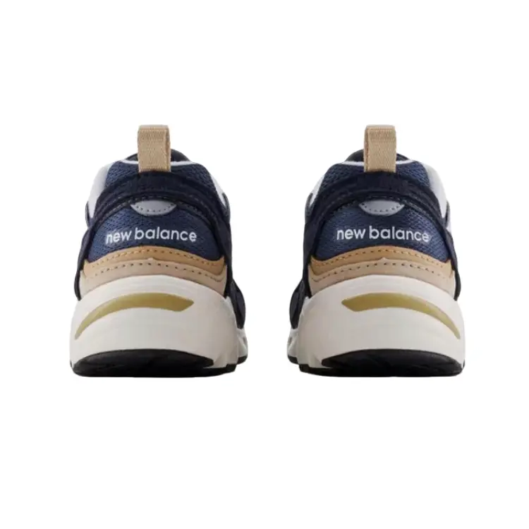 Низкие детские туфли NB 878 для младенцев и малышей New Balance, темно-синий — фото 4