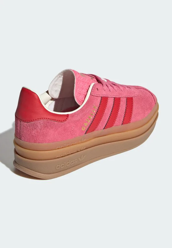 Кроссовки gazelle bold унисекс Adidas Originals, Rose Tone Better Scarlet Cream White — фото 4