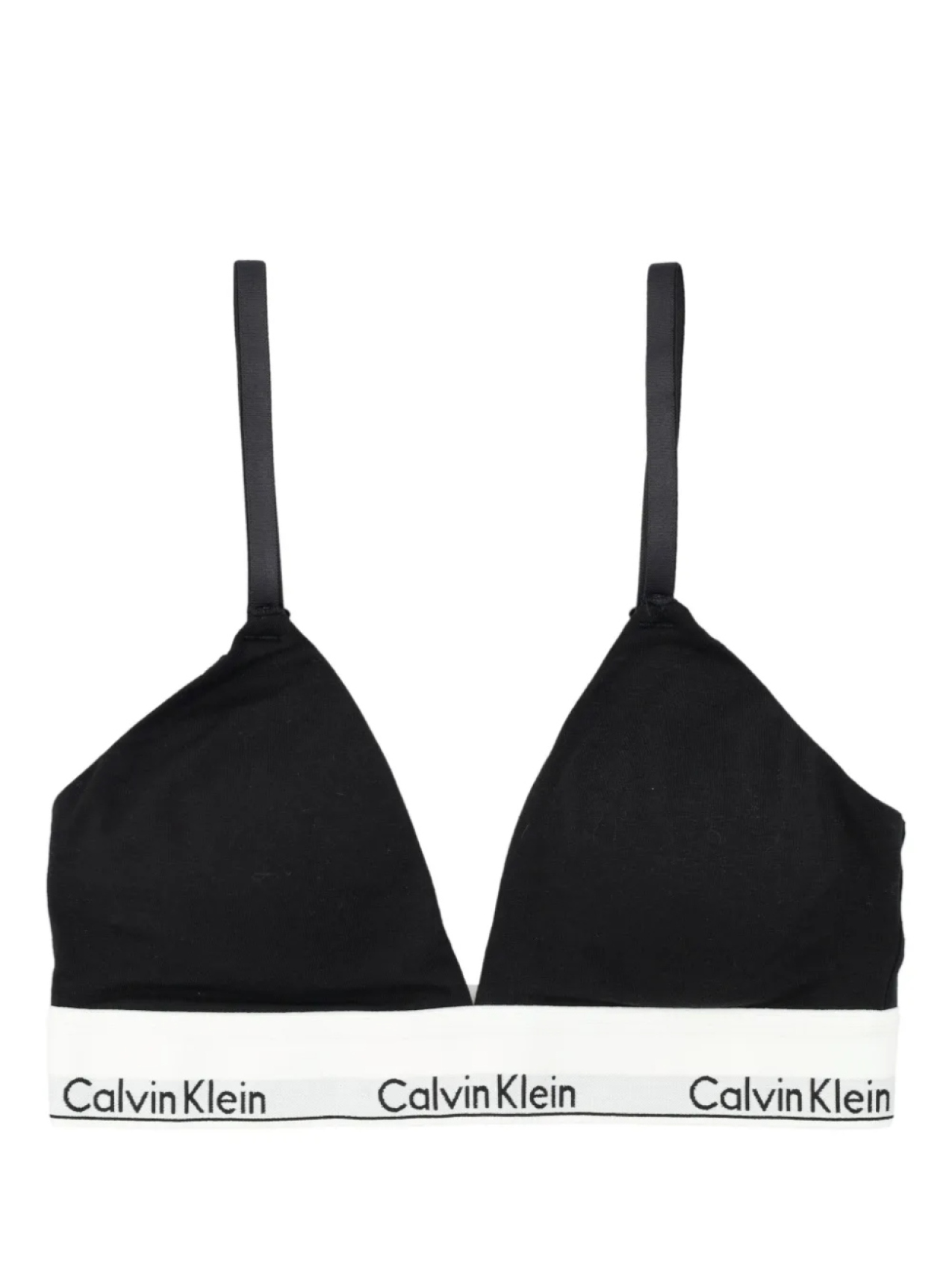 

Бюстгальтер с логотипом Calvin Klein, черный