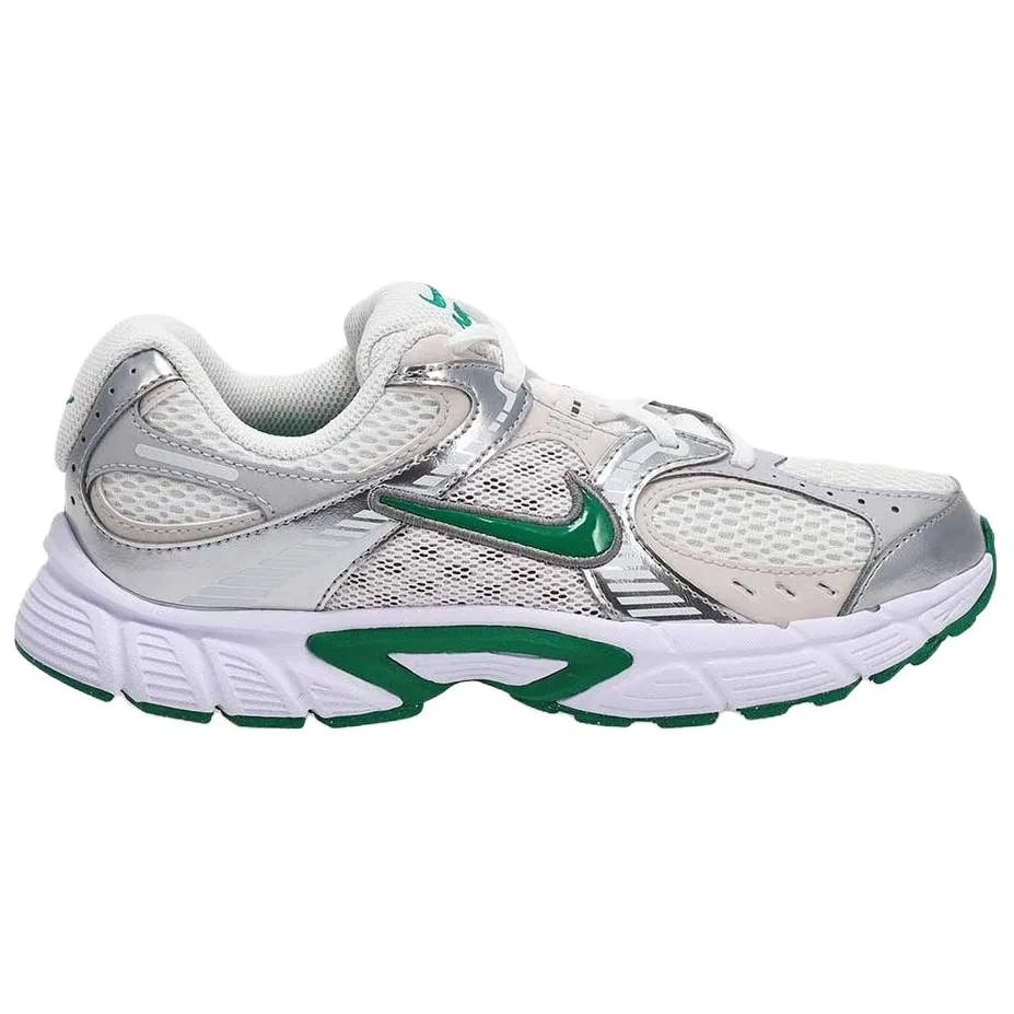 Кроссовки беговые Nike V5 Silver/White/Green для детей — фото 3