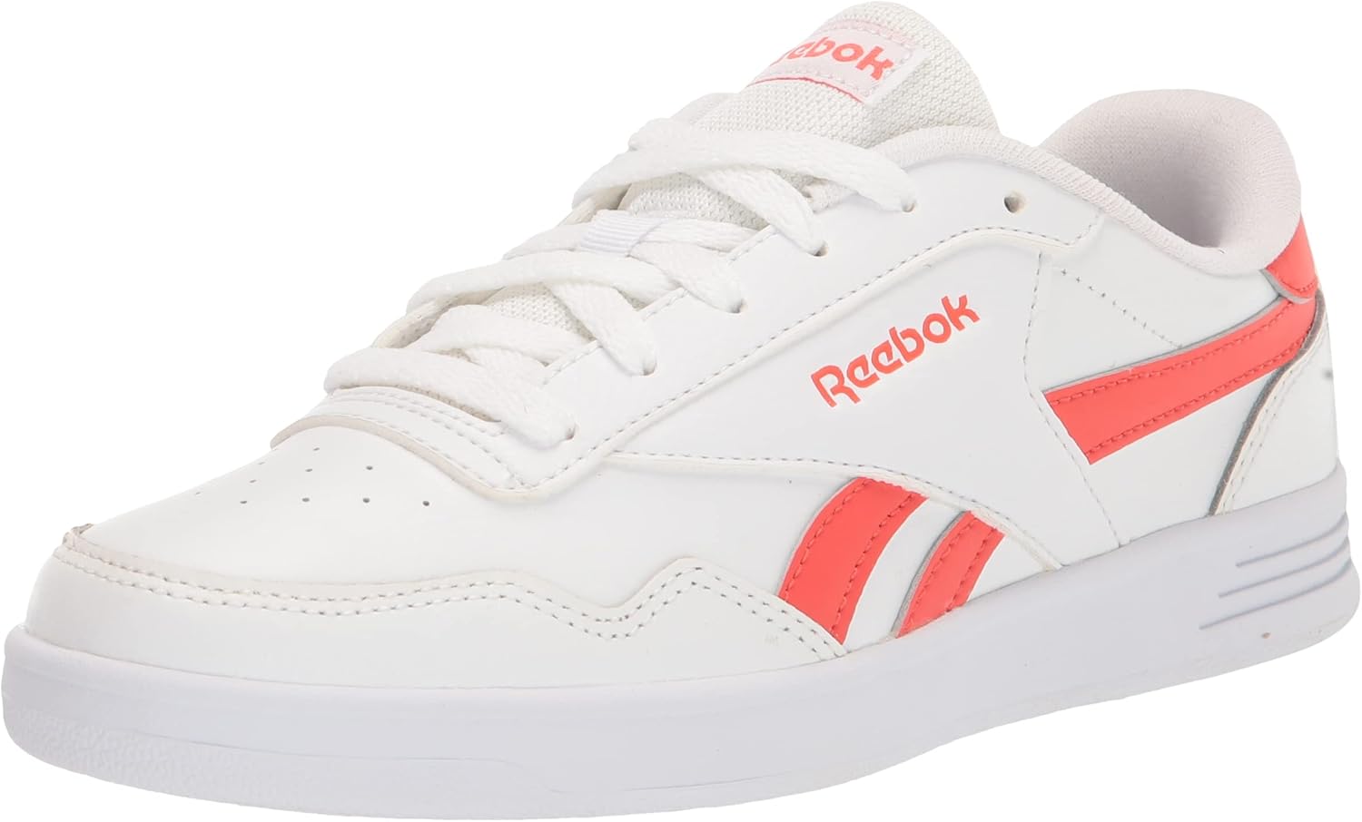 

Мужские кроссовки Reebok низкие (не для футбола), белый/ярко-оранжевый