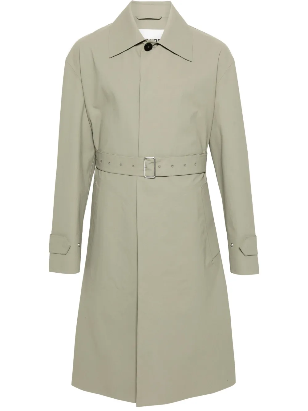 

Тренч длины миди JIL SANDER, зеленый