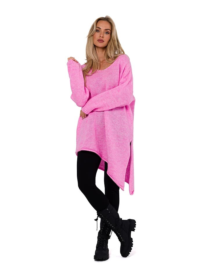 

Платье до колена made of emotion Strickkleid, розовый